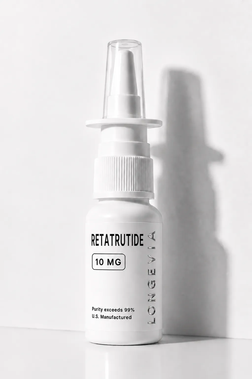 Retatrutide 10mg/20mg/30mg/60mg — 45 Sprays research peptide vial